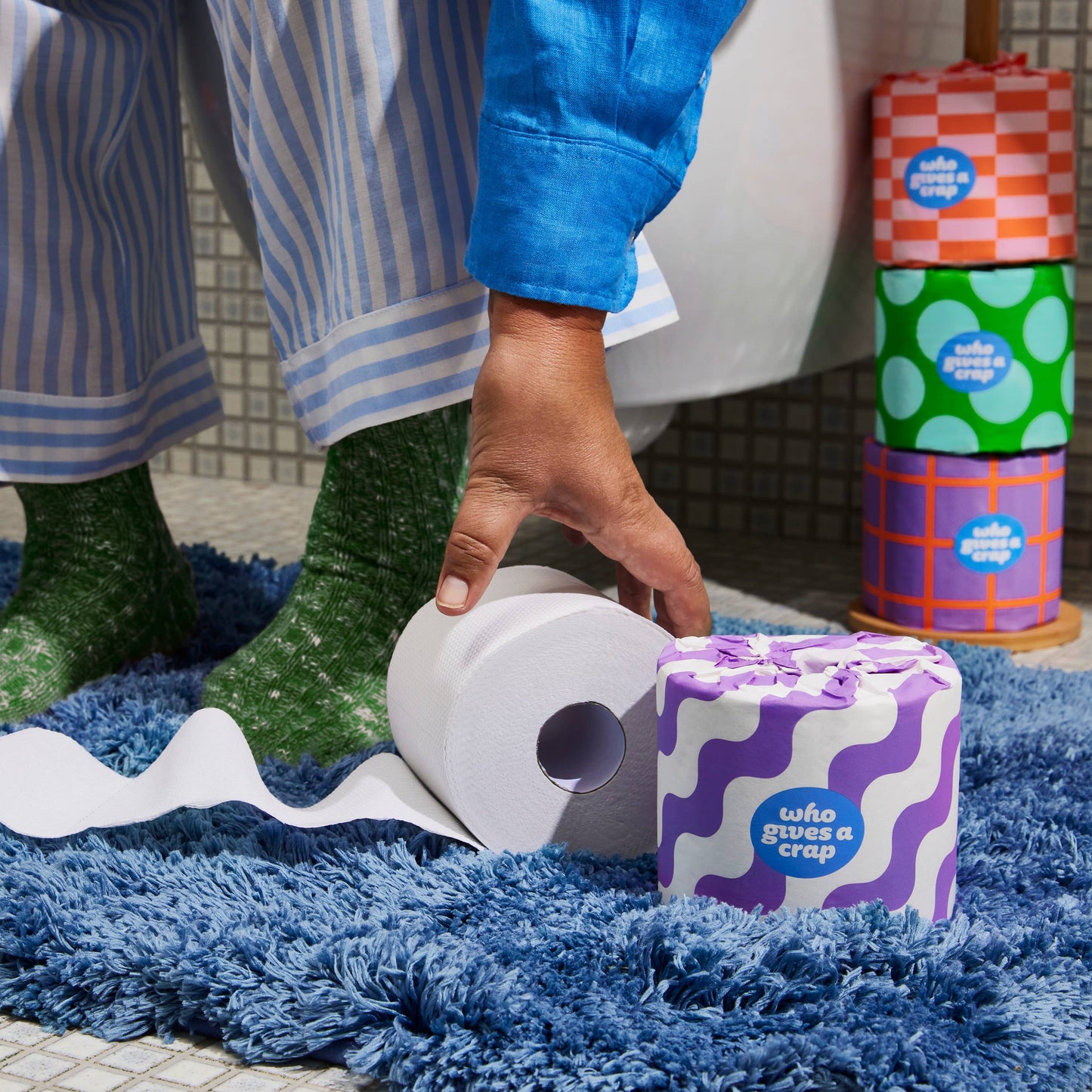 100% Recycled Toilet Paper WGAC