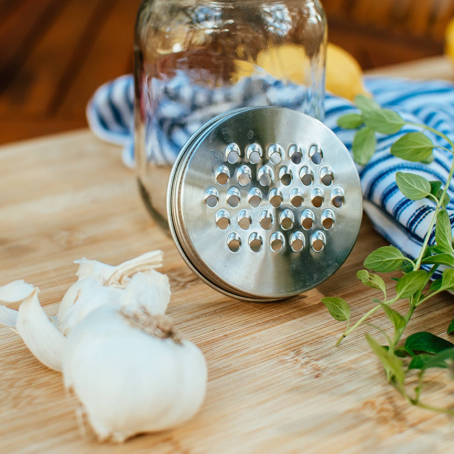 Mason Jar Grater Lid