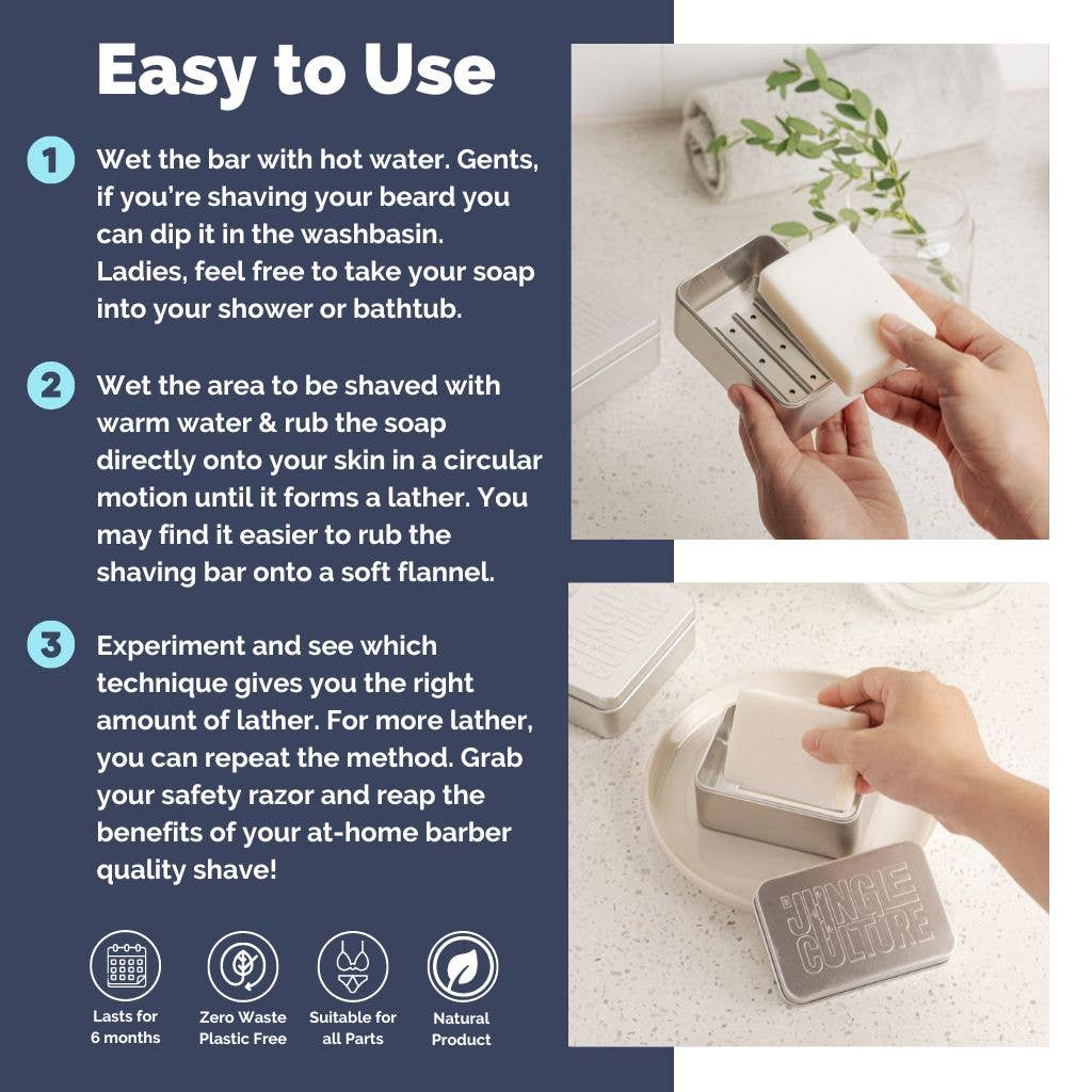 Zero Waste Shaving Cream