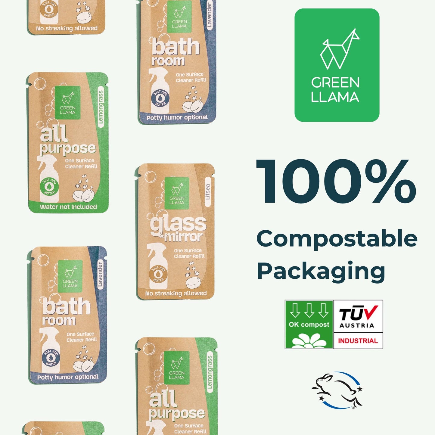 Green Llama All-Purpose Cleaner Refill Tablets
