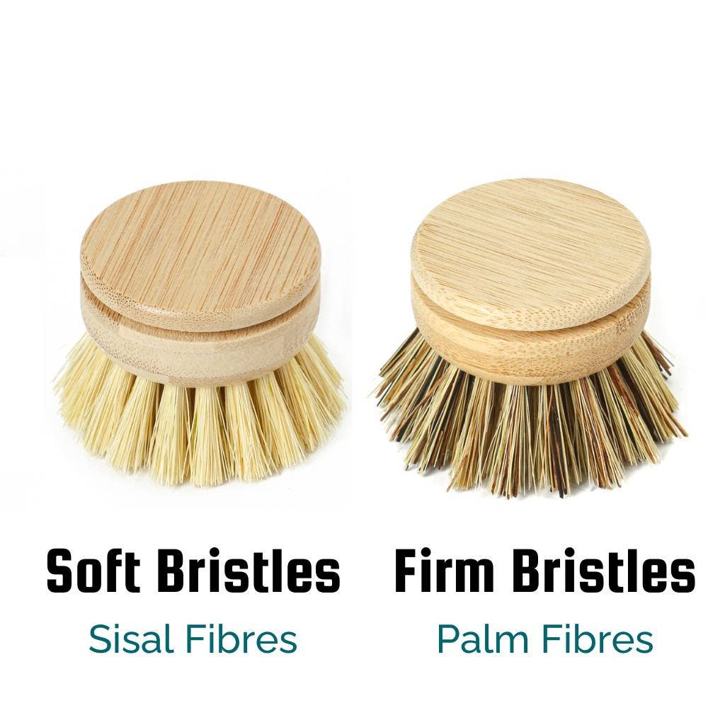 Bamboo Dish Brush (Clip in)
