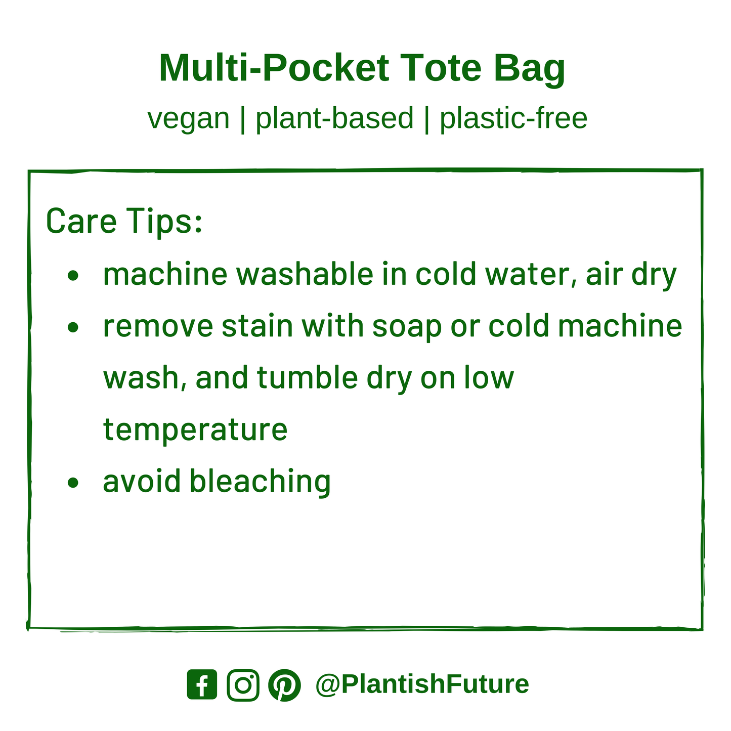 Multi-pocket Tote Bag