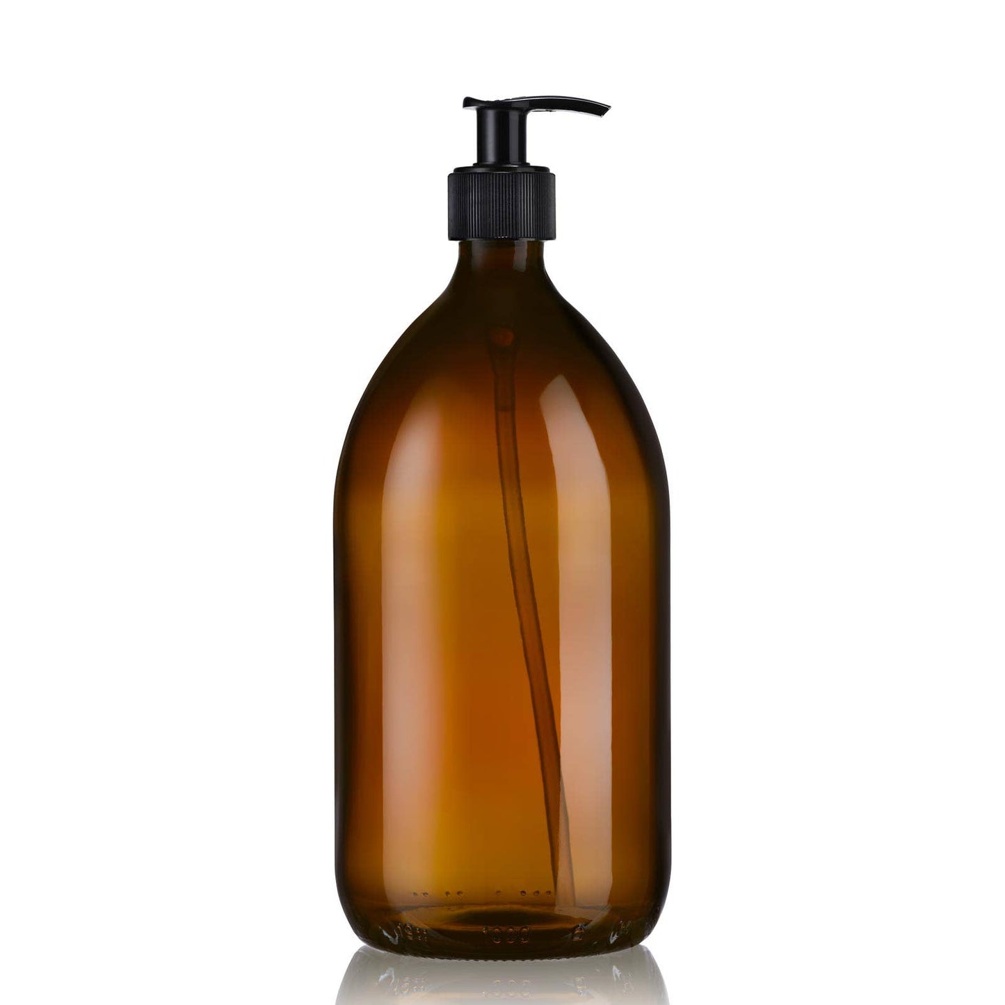 Amber Glass Pump bottle