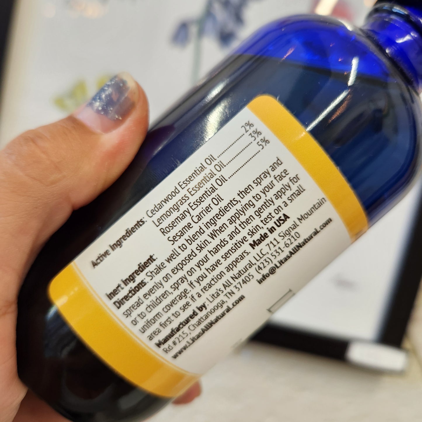 Refillable Bug Spray