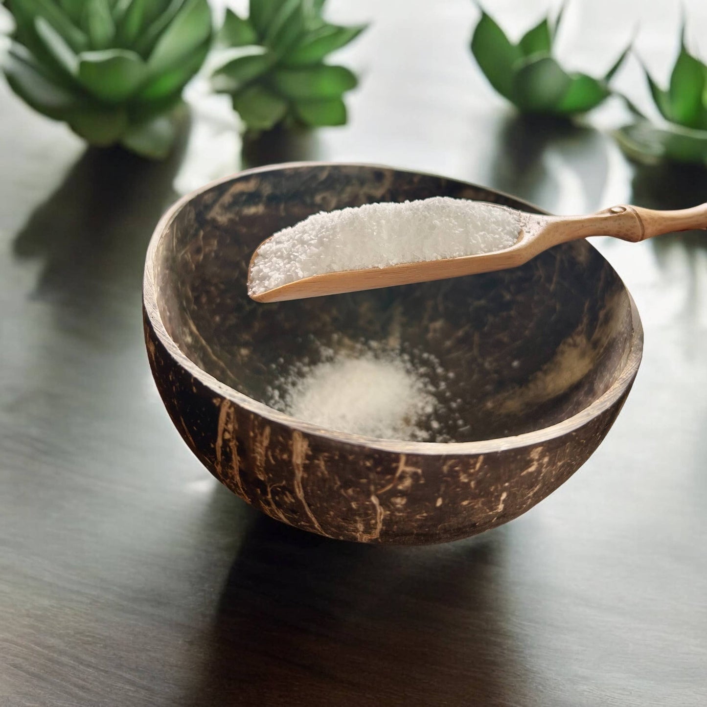 Hand Carved Bamboo Scoop
