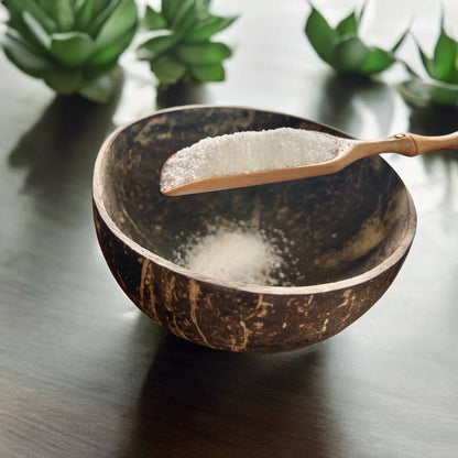Hand Carved Bamboo Scoop