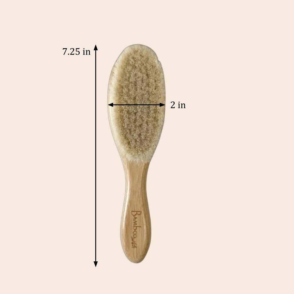 Bamboo Baby Hairbrush