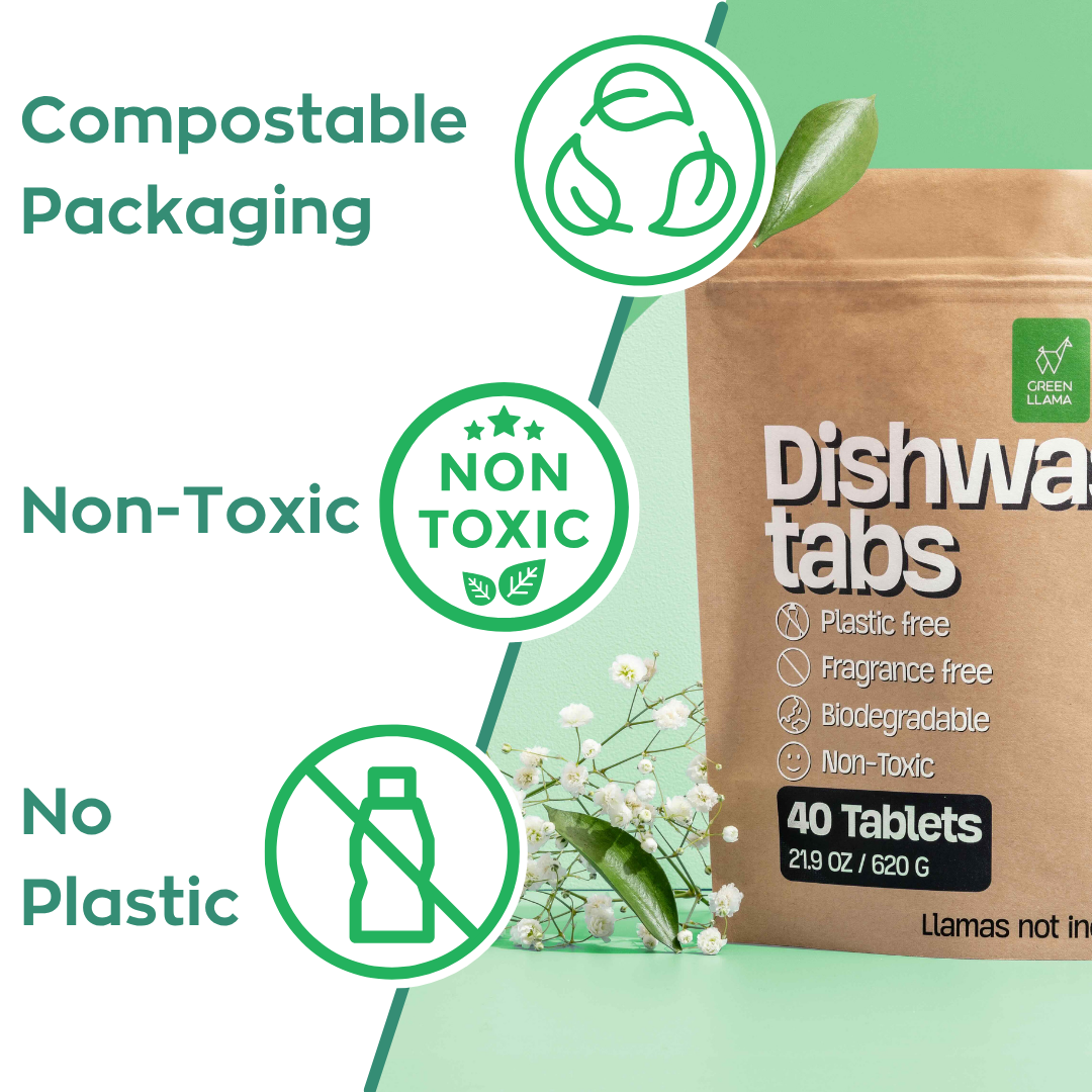 Green Llama Dishwasher Tablets