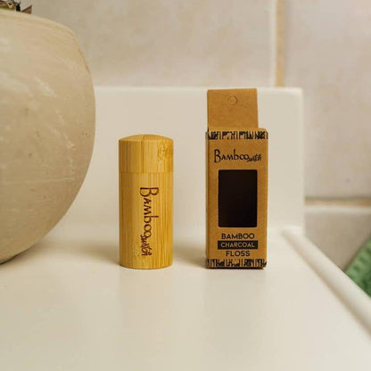 Bamboo Floss &Dispenser