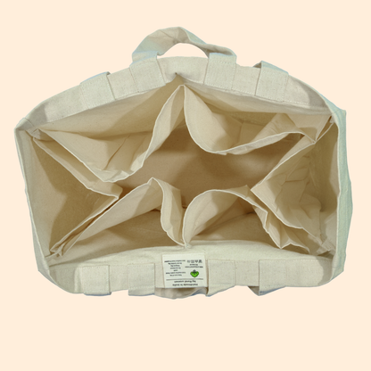 6 Pouch Canvas Tote