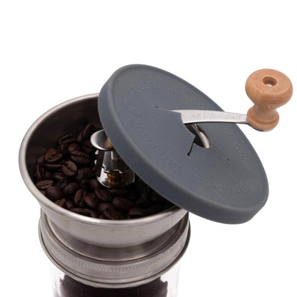 Coffee and Spice Grinder Lid for Mason Jars