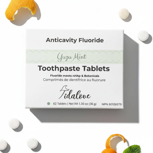 Fluoride Yuzu Mint Toothpaste Tablets
