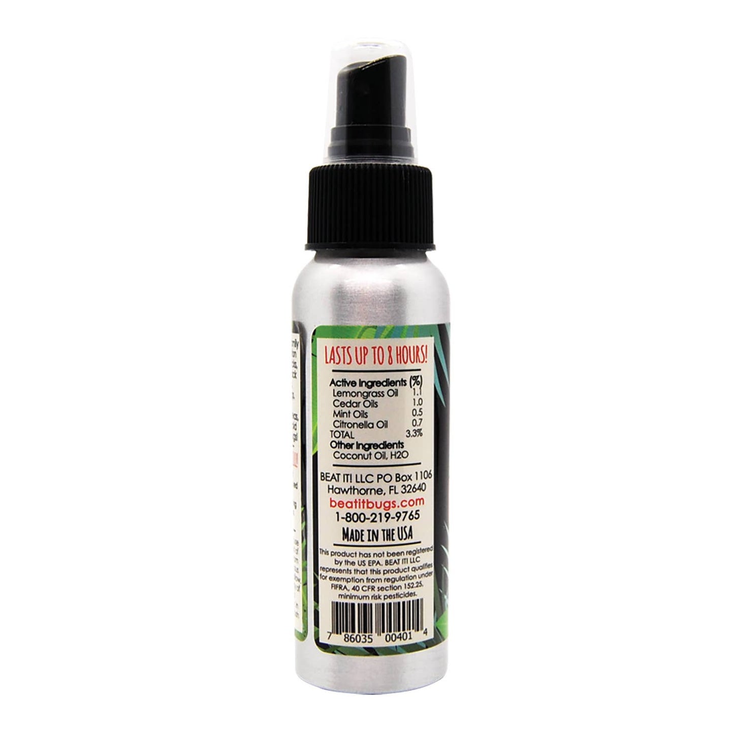 Beat It! All Natural Insect Repellent