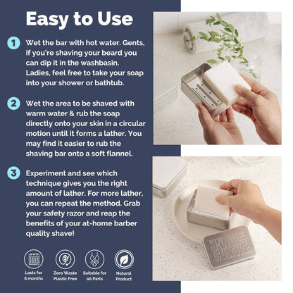 Zero Waste Shaving Cream