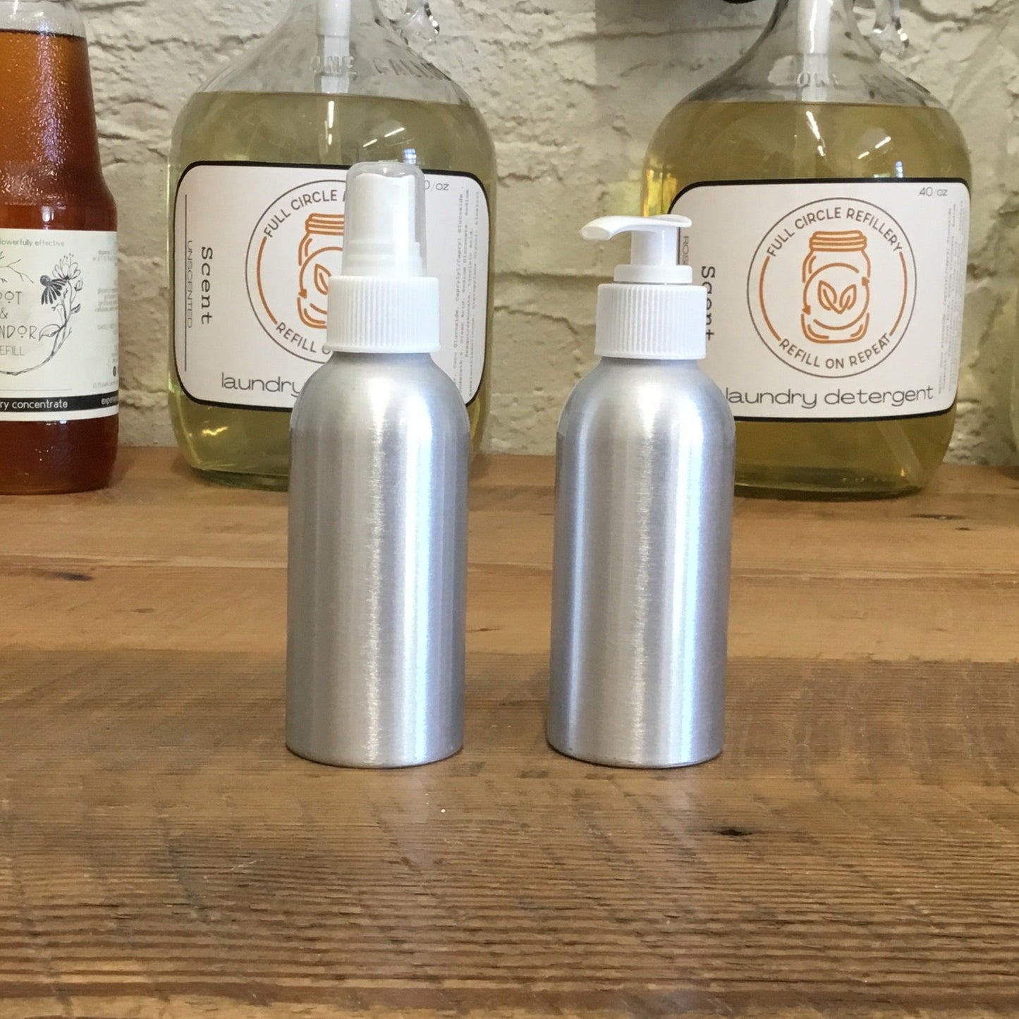 Aluminum Spray and Pump