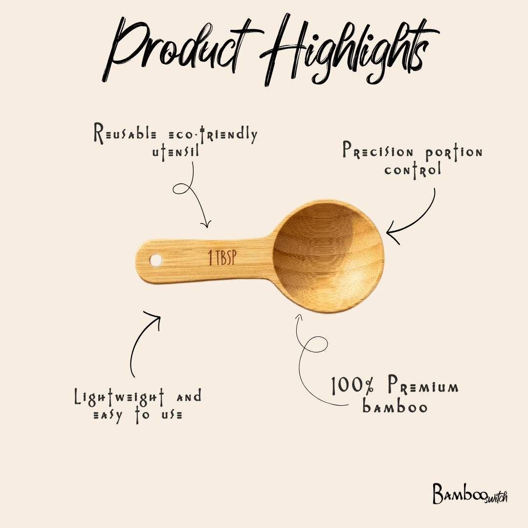 Bamboo 1 TBSP Measuring Spoon