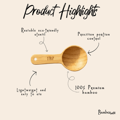 Bamboo 1 TBSP Measuring Spoon