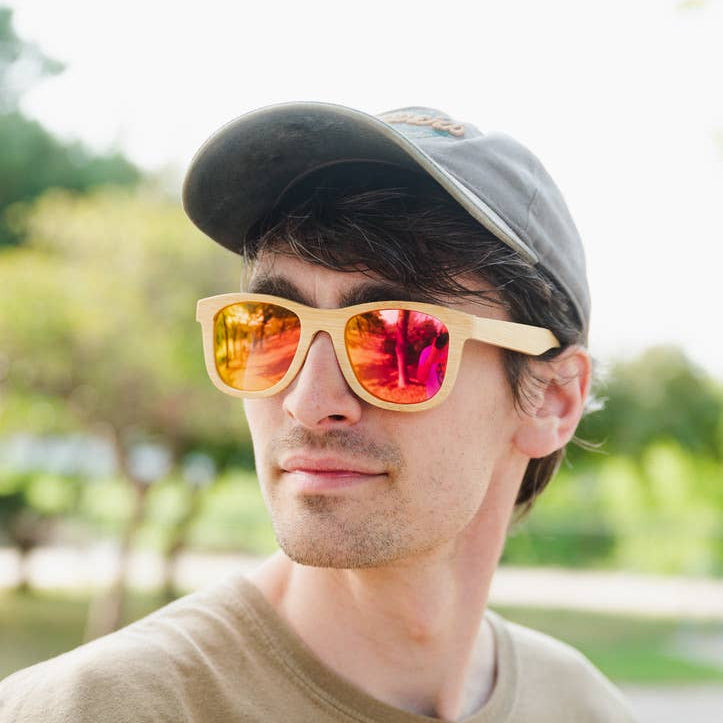 Polarized Bamboo Sunglasses