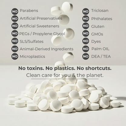 Fluoride Yuzu Mint Toothpaste Tablets