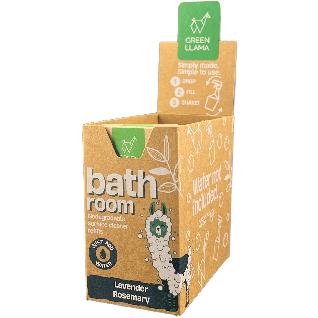 Green Llama Bathroom Cleaner Refill Tablets