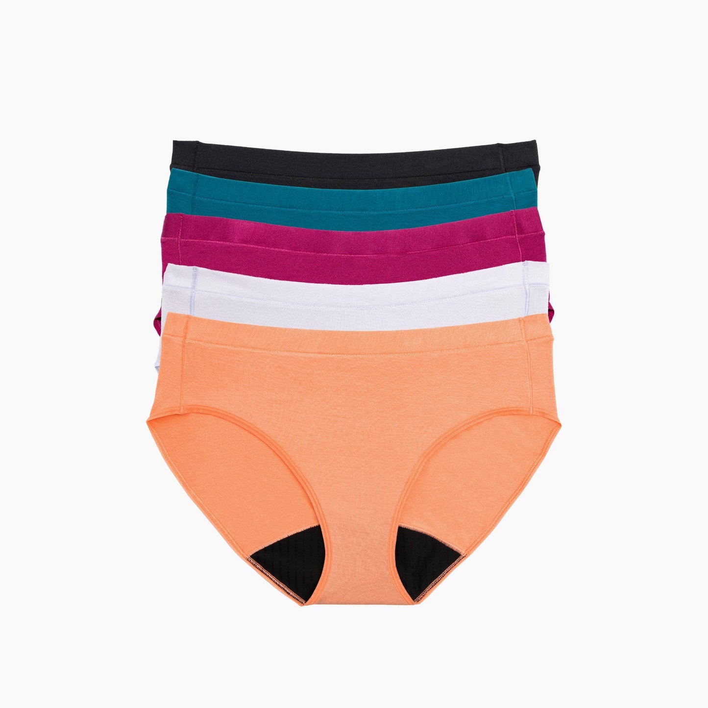 Leakproof Comfort Brief: Rich Ruby / XS