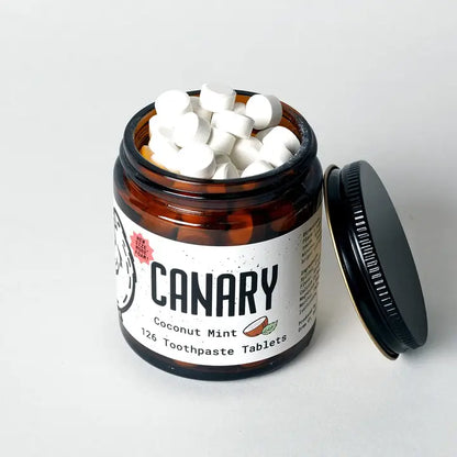 Canary toothpaste tablets