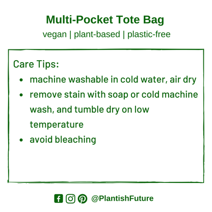 Multi-pocket Tote Bag