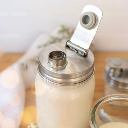 Pourable Mason Jar Lid