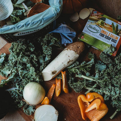 BioBag 100% Compostable 3-Gallon Food Waste Bag