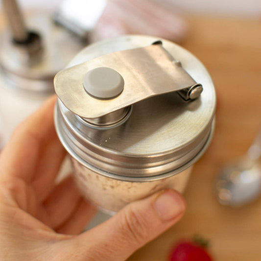 Pourable Mason Jar Lid