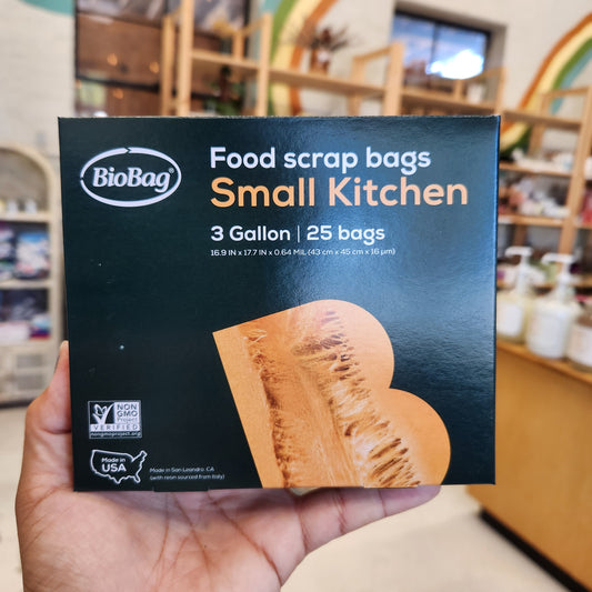 BioBag 100% Compostable 3-Gallon Food Waste Bag