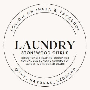 The Natural Redhead Refillable Laundry Powder