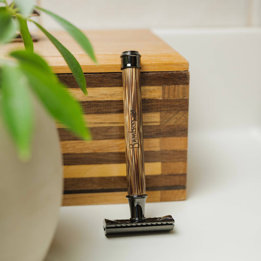 Bamboo Stainless Steel Safety Razor