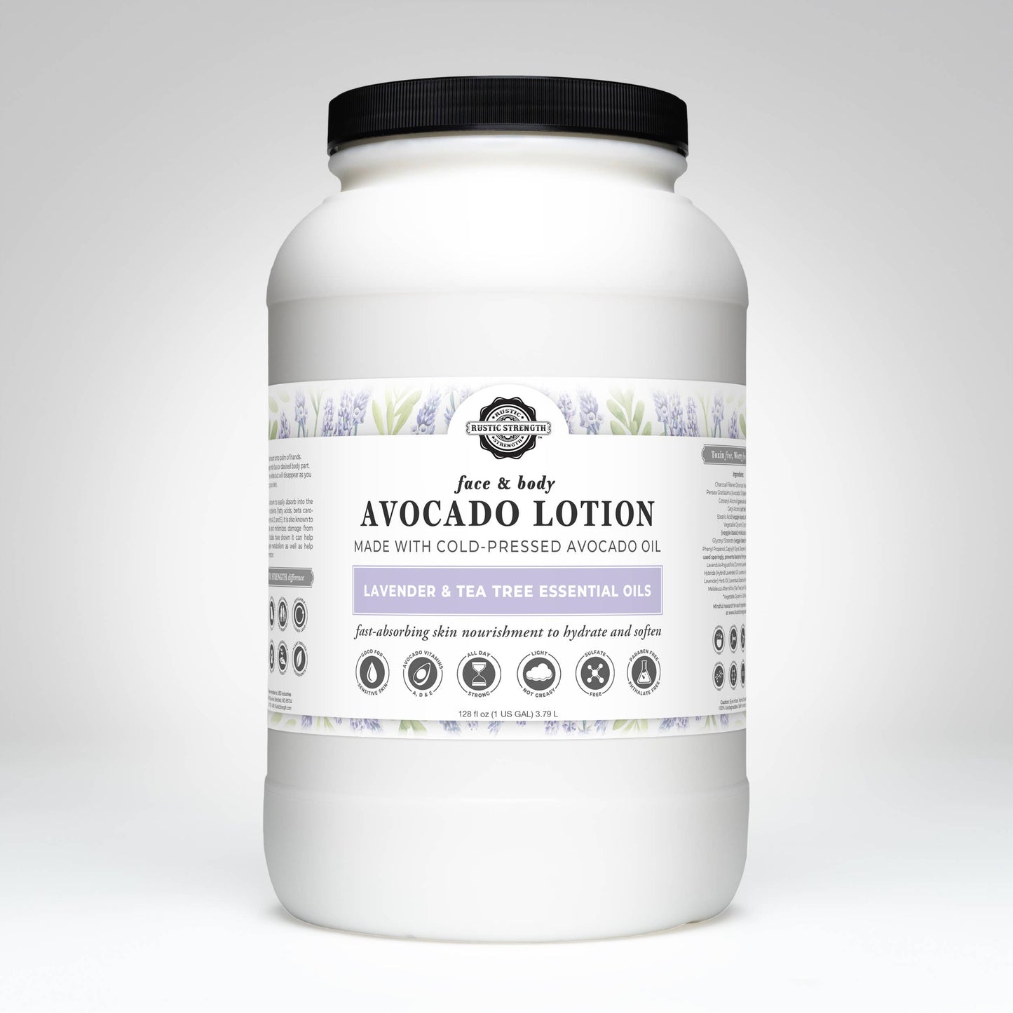 Rustic Strength Avocado Lotion for Face and Body