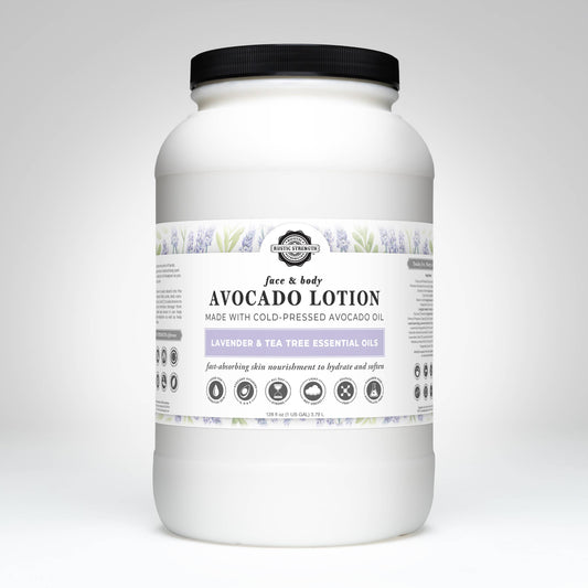 Rustic Strength Avocado Lotion for Face and Body